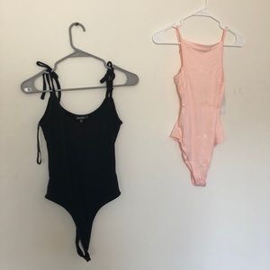 Bundle of women bodysuits missguided size small !
